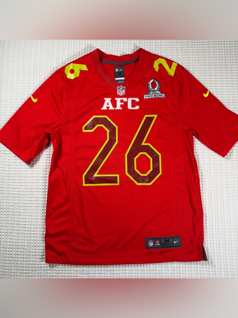 Nike NFL Pro Bowl Le’Veon Bell #26 AFC Jersey Red Men’s M